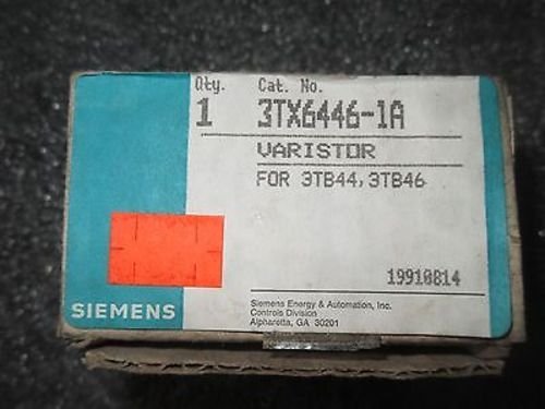 Siemens 3TX6446-1A varistor évitez les pannes de contacteur