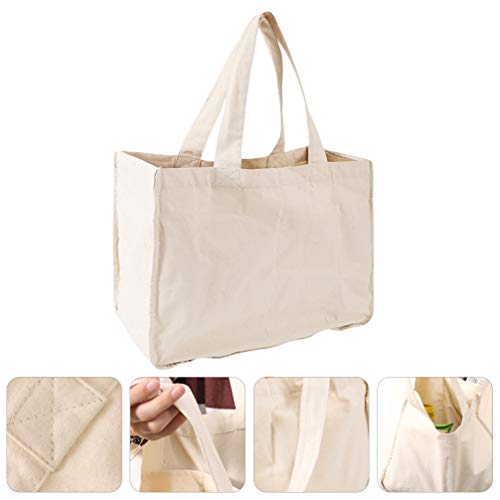 UPKOCH Reutilizáveis de Algodão Sacola De Compras de Supermercado de Grande Capacidade