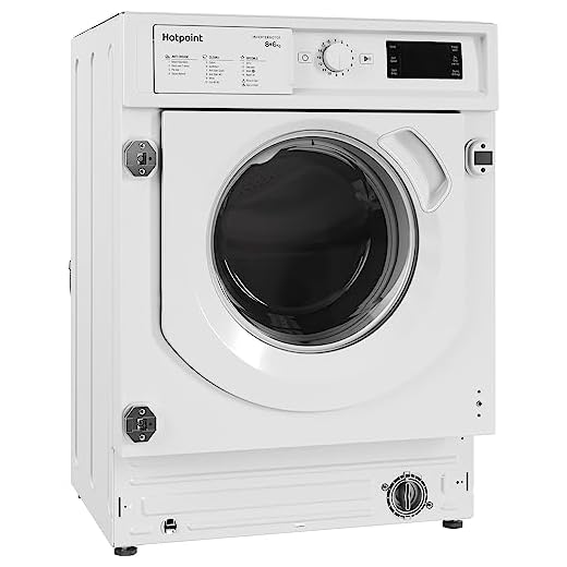 Hotpoint 8kg Wash 6kg Dry Integrated Washer Dryer With Quiet Inverter Motor
