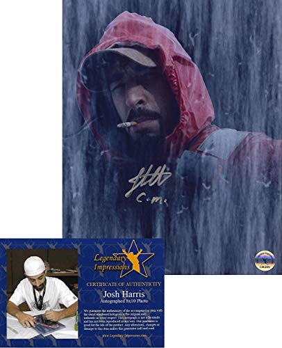 Deadliest Catch Captain Josh Harris Authentic Hand Signed 8x10 Photo Autograph with Serial #d Hologram and COA