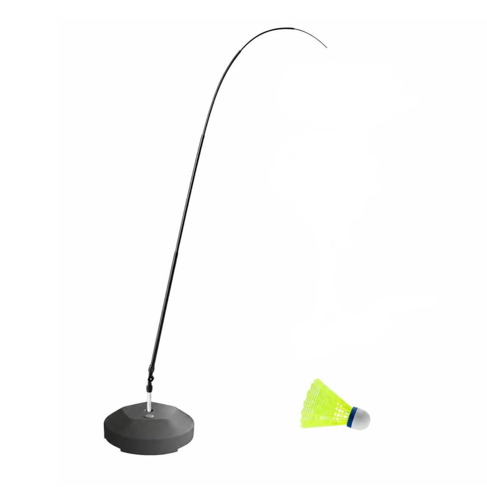 Di Bminton con Base Acqua | Elastico, Allenatore da Bminton con Corda Elastica, Telescopico, per Giardino, Giocatori Singoli
