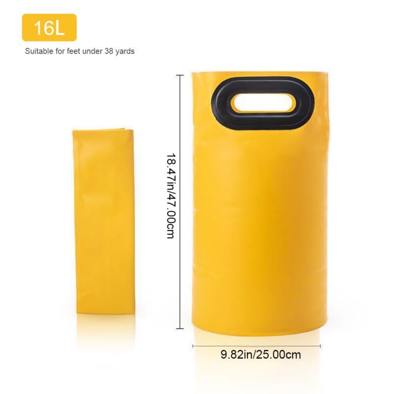 Angoily Bassin De Bain À Pied Pliable Portable 16L Seau De Lavage À Pied Léger Et Résistant pour Spa Pieds Maison Camping Voyage