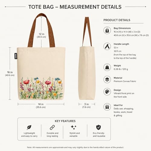 Image of Kaigan Premium Tote Bag Printed Designed Canvas Tote Bags For Women, Ecofriendly Cotton Canvas Bag for Girls Tote bag For Shopping, College, Travel, Handbag For Unisex
