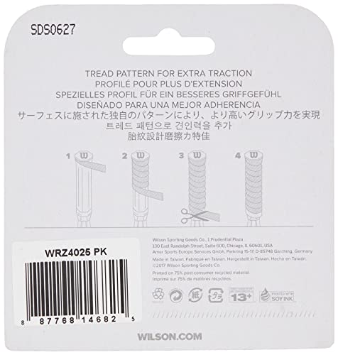 Image of WILSON Profile Tennis Overgrip - 3 Pack, Pink