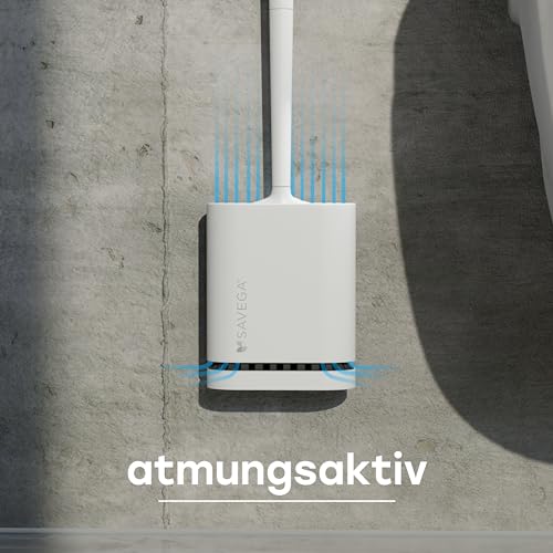 Image of Bathroom Cleaning Brush with Wiper 2 in 1 Tiles Cleaning Brush with Long Handle 120 Rotate Bathroom Floor Cleaning Brush Floor Silicone Toilet Brush with Flat and Flexible Head (B0C181J5N1)