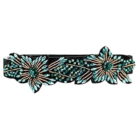 Elastic Waist Belt for Women, Stretch Belts for skirts, coat, blouse, sweater (Green) Cover