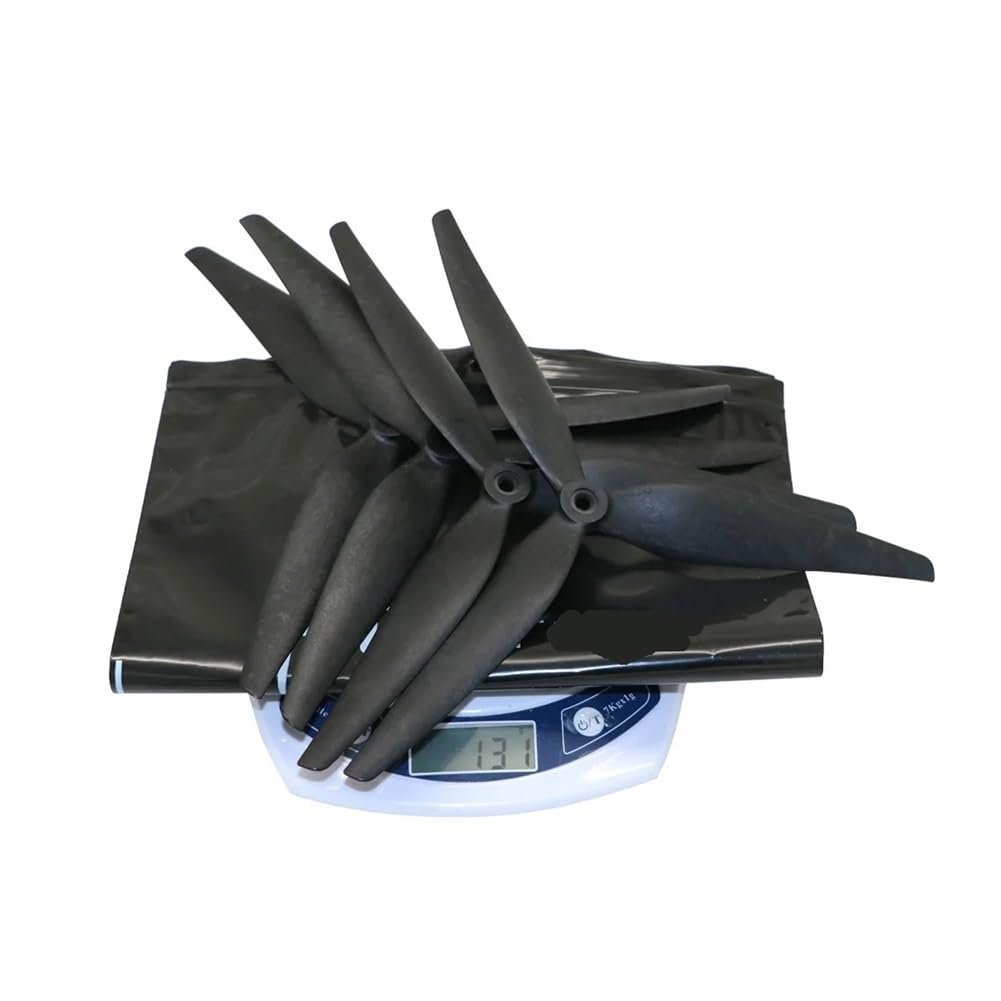 2 Pares 10X5X3 9X5X3 10X4.5X3 3 Hélice De Nailon Reforzado Con Carbono Negro Apta for RC FPV De Largo Alcance(10x5x3)