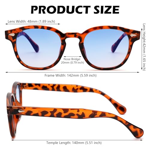 Vintage Retro Round Tinted Sunglasses For Men Women Fashion Colored Sun Glasses4