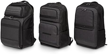 Targus CitySmart Business Professional Commuter Backpack fit up to 15.6-Inch Laptop, Black/Grey (TSB913EU)
