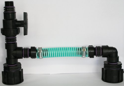 Preisvergleich Produktbild AMCK82_Tankverbindung - Nebeneinanderstehend, Container-Zubehör-Regenwasser-Tank-A... Zysterne, Tonne