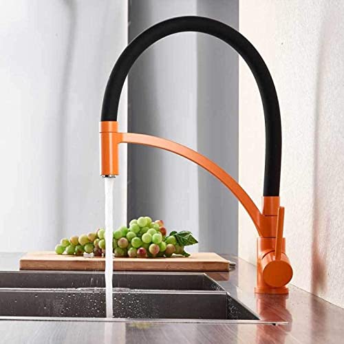 Robinet de cuisine eau chaude et froide pour évier moderne - 6