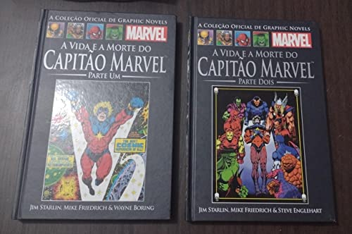 A vida e a morte do Capitão América: parte 1 e 2 (XXIV e XXV) - Jim Starlin mais 2