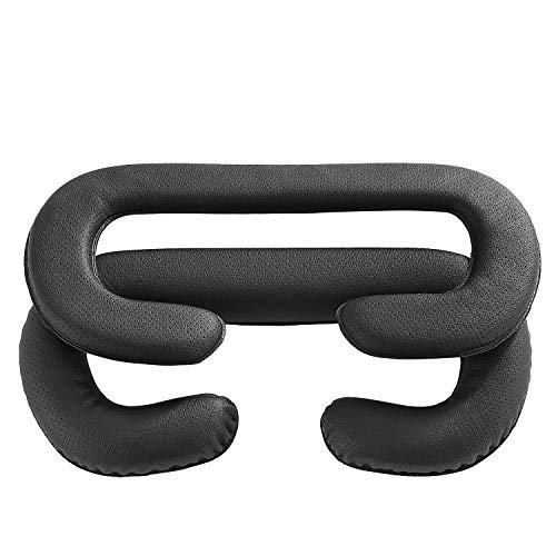 Masques de rechange HTC Vive Jarmor en cuir PU et mousse à mémoire de forme noir x2
