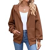 Photo Gallery jiedoukeji donna felpa con cappuccio giacca casual con cerniera felpa a maniche lunghe con zip felpe tinta unita plaid waffle primavera autunno Photo Gallery jiedoukeji donna felpa con cappuccio giacca casual con cerniera felpa a maniche lunghe con zip felpe tinta unita plaid waffle primavera autunno