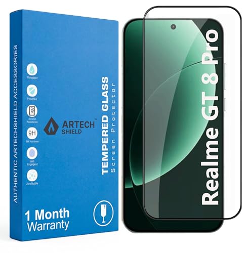Image of Tempered Glass Screen Protector for Realme GT8 /GT8 Pro 5G - Edge-to-Edge Coverage