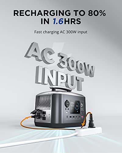 Solar Generator 537.6Wh With Panels, Bigblue Cellpowa600 Power Station And Solarpowa100 Etfe Solar Panels(24V/4.16A),10Ms Ups, 2Hrs Charge To 100%, Lfp Battery Backup Kit For Camping, Power Outage #TOP1