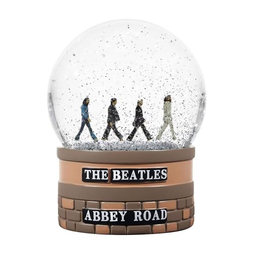Half Moon Bay Boule à Neige Abbey Road | Boules à Neige The Beatles pour Adultes | Décorations de Noël insolites et décoration de Noël | Dôme à Neige Amusant |...
