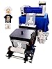 WJTZXY A3+ Plus XP600 DTF Printer with Shaking Dryer Machine,Stable, Colorful,Include 5x500ml Ink & Film and Powder