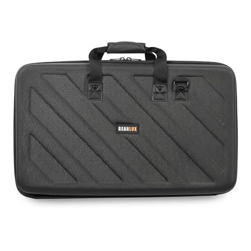 Gearlux DJ Controller Case | Fits Pioneer FLX4 & REV1, Hercules Inpulse 500 & Inpulse T7, Roland...