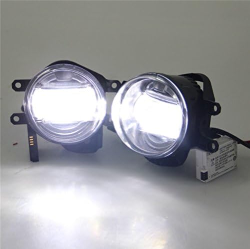 Zek LED Fog light kit with Projector Housing, DRL Daytime Running Light For Toyota (Type T)