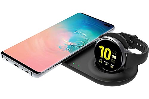 Preisvergleich Produktbild SPGUARD Ladegerät Kompatibel mit Samsung Ladestation Galaxy Watch Ladestation Samsung Galaxy Watch 3 Active 2,Drahtloses Ladegerät für Galaxy Note20 Ultra / Note 10 / S20+ / Galaxy Buds+ / Buds Live