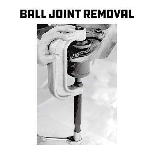 Powerbuilt Ball And U Joint Service Set, 23 Piece Tool Kit, Remove And Install Ball Joints, Receiving Tube, Adapters, Sockets - 648617 #TOP3