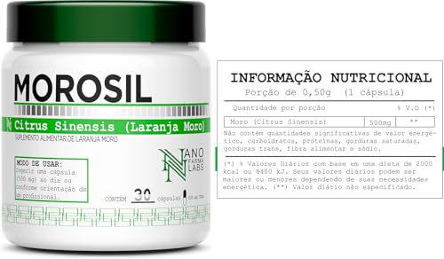 02 Potes Do Morosil Galena Original 500mg - Fórmula Exclusiva Com Máxima Absorção - 60 Doses