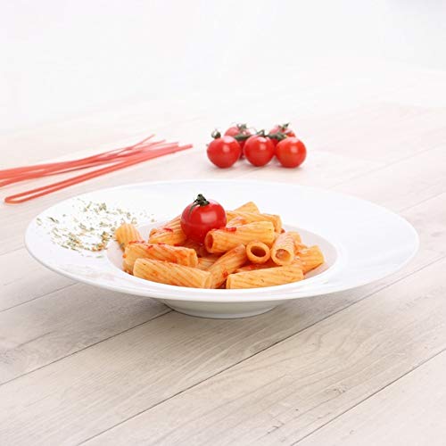 Holst PorzellanST 025 Plate Deep 25 cm Style, White, 25 x 25 x 4.5 cm, 2 Units