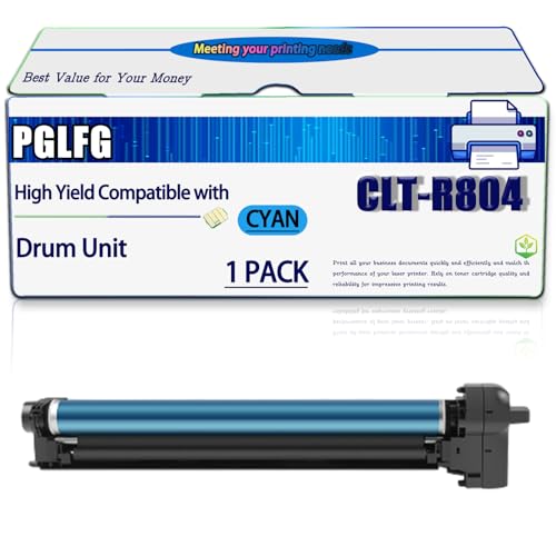 Image of Compatible for Samsung CLT-R804 Drum Unit Work for MultiXpress X 3200 Series X 3220 NR X 3280 NR Printers, High Yield 50000 Pages, with Chip (1 Pack Cyan)