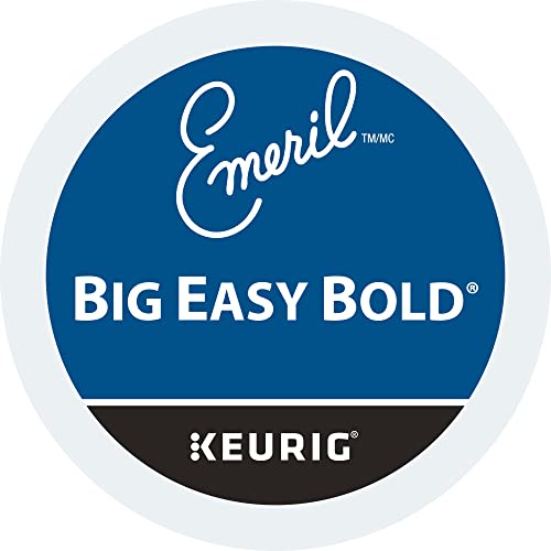 Emeril's Big Easy Bold Coffee Keurig Single-Serve K-Cup Pods, Dark Roast Coffee, 24 Count