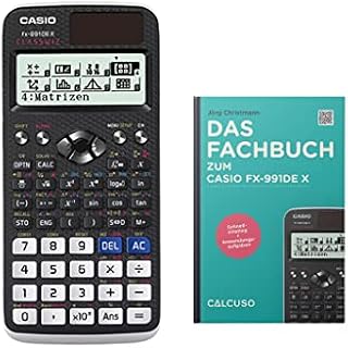 Casio FX 991 DE X bundle set + Fachbuch