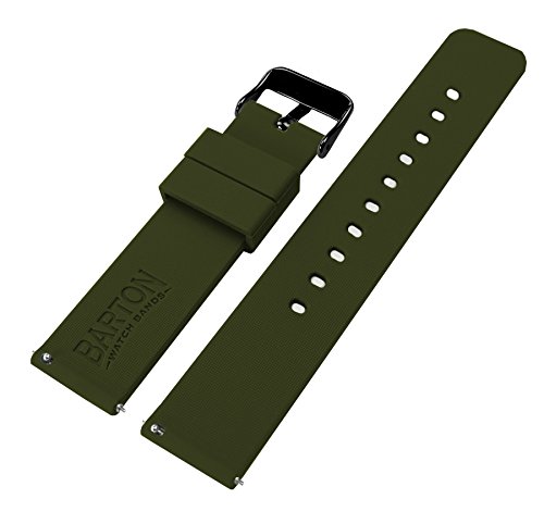 Image of BARTON WATCH BANDS - Soft Silicone Quick Release Straps