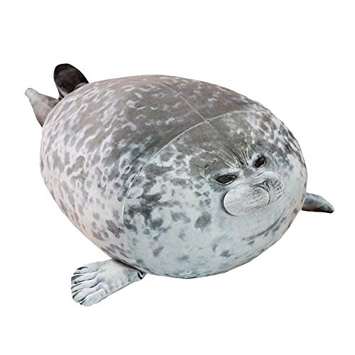 Aideal Foca Morbido Peluche Cuscino Sigillo Giocattolo del Cuscino della Peluche Peluche Animali Giocattolo Regalo per Bambini e Adulti, 40cm / 15,7pollici