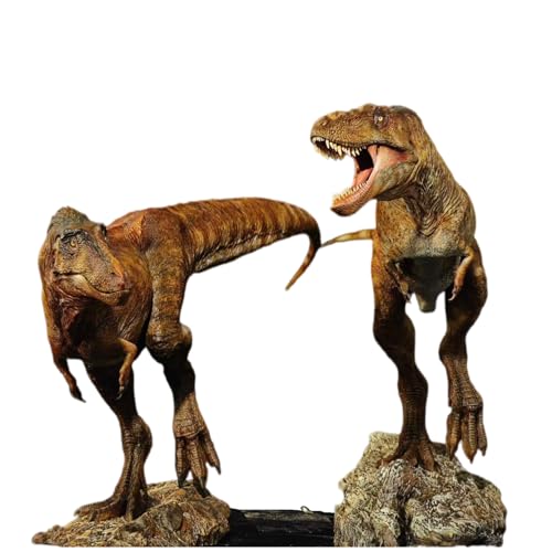 Carson Long STUDIO アジアティラヌス 2体セット ティラノサウルス科 白亜紀 大型の獣脚類 恐竜 リアル フィギュア 樹脂 プラモデル 模型 スタチュー 台座付き (未塗装, 1/35) [並行輸入品]（Amazon）