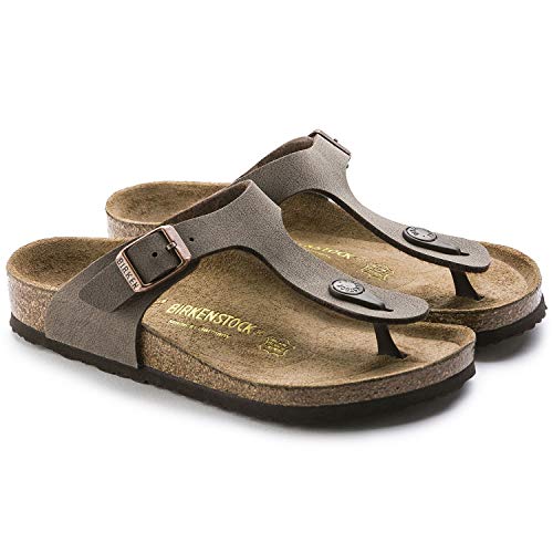 Birkenstock Unisex Kid's Sandals, Nubuck Mocca, 13 UK Child Narrow3