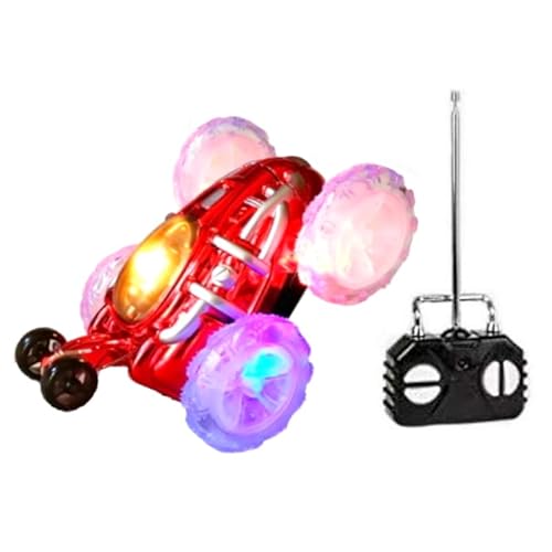 Carrinho Controle Remoto Carro Gira 360º C/ Luz Led Musicas (VERDE)