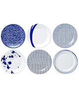 Royal Doulton Pacific 6-Pieces Plate, 23.5 cm Size