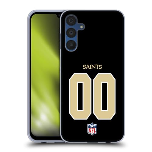 Coque personnalisée NFL New Orleans Saints Samsung Galaxy A15 pour les jours de match
