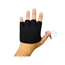 Genuine Hardik Pandya Finger Cut Cricket Gloves Neoprene Fielding Gloves– Durable Lycra Leather, Lightweight Multi-Use for Fielding, Training, Catching, & Batting Inners (Gel Inserted) gallery image