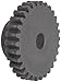 Martin W1240 Worm Gear, 14.5? Pressure Angle, Cast Iron, Inch, 0.500" Face, 5/8" Bore Diameter, 3.333" Pitch Diameter, 3.52" Outer Diameter, 40 Teeth