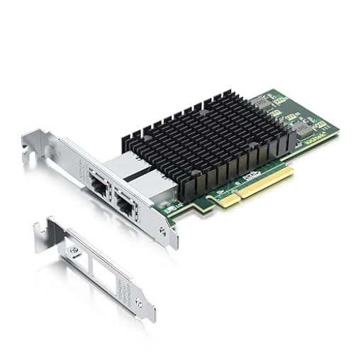 10Gtek 10Gb NIC PCI-E Tarjetas de Red, Dual Copper RJ45 Port, with Intel X540 Controller, PCI Express Ethernet LAN Adapter Support Windows Server/Windows/Linux/ESX, Compare to Intel X540-T2 | Ya disponible en tu tienda friki favorita! En mundofriki.es! 10Gtek 10Gb NIC PCI-E Tarjetas de Red, Dual Copper RJ45 Port, with Intel X540 Controller, PCI Express Ethernet LAN Adapter Support Windows Server/Windows/Linux/ESX, Compare to Intel X540-T2 | Ya disponible en tu tienda friki favorita! En mundofriki.es!