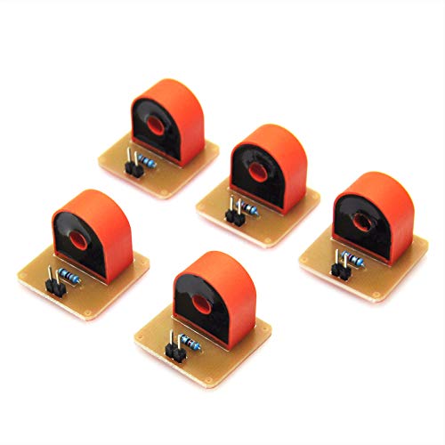 Gikfun Módulo de sensor de corriente AC de rango 5A para Arduino electrónico principiante DIY (paquete de 5 juegos) EK1344x5U Cover