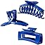 blue hair clips