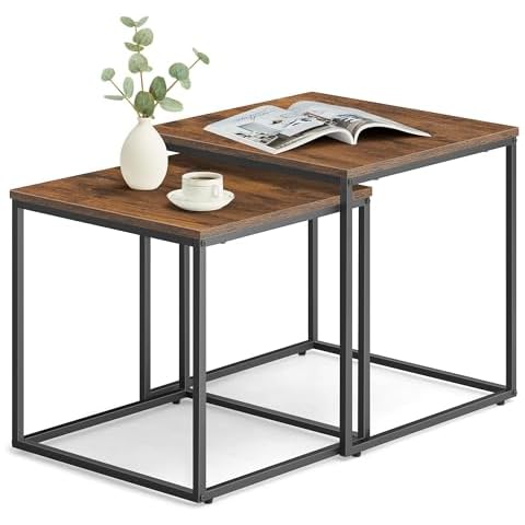 Home Collective Lot de 2 tables basses Cover