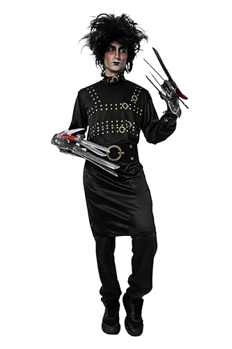 Panoplie homme aux mains d'argent costume Halloween adulte taille unique