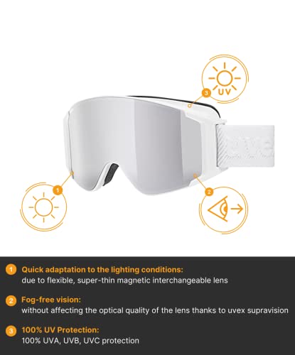 Uvex G.gl 3000 To maschera da sci Unisex - Adulto (Pacco da 1) - Image 6