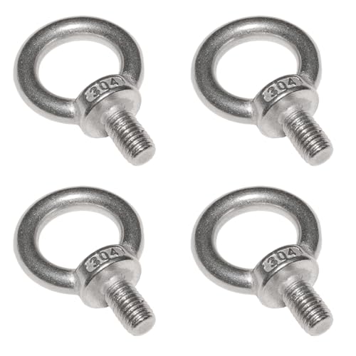 Boulon à anneau de levage M10 en acier inoxydable 304 MEETOOT par lot de 4 pièces
