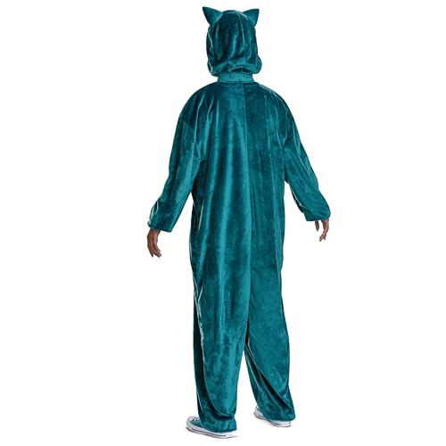 Disguise Pokémon Snorlax Adult Jumpsuit, Official Pokémon Licensed Dress Up, Soft Minky Fabric, Detachable Hood with Ears - Image 2