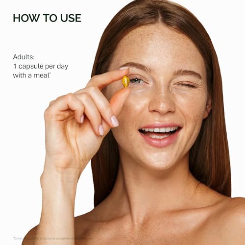 Image of NFO Vitamin D3 2000 IU (50 mcg) [100 Capsules] Natural Norwegian High-Potency Vitamin D3 Complex - Cholecalciferol Form with +30% Greater Absorption - Supports Immune System and Bone Health*