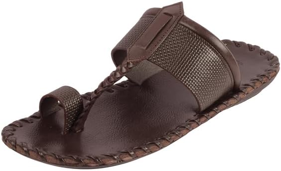 Men Synthetic Leather Kolhapuri Chappal